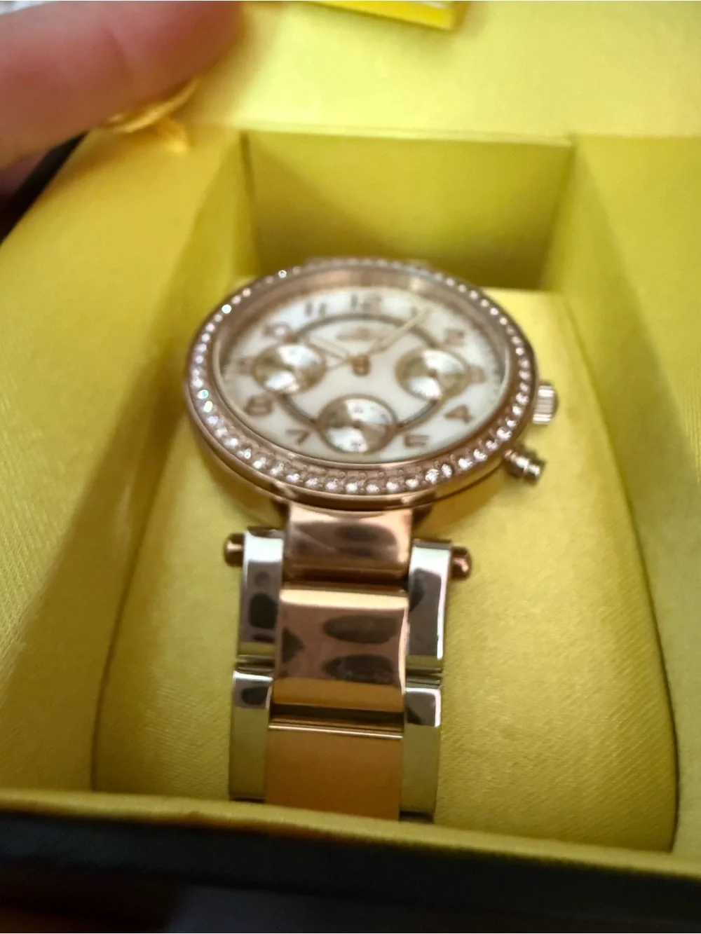 Invicta Angel Chronograph Two-Tone Watch 30966 – Like New in Box